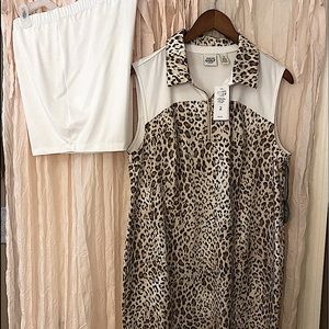 Chico’s Leopard Print Golf Set NWT